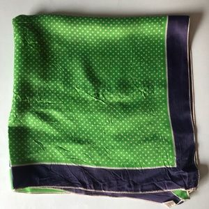 VINTAGE Jaques Piaget Silk Scarf
